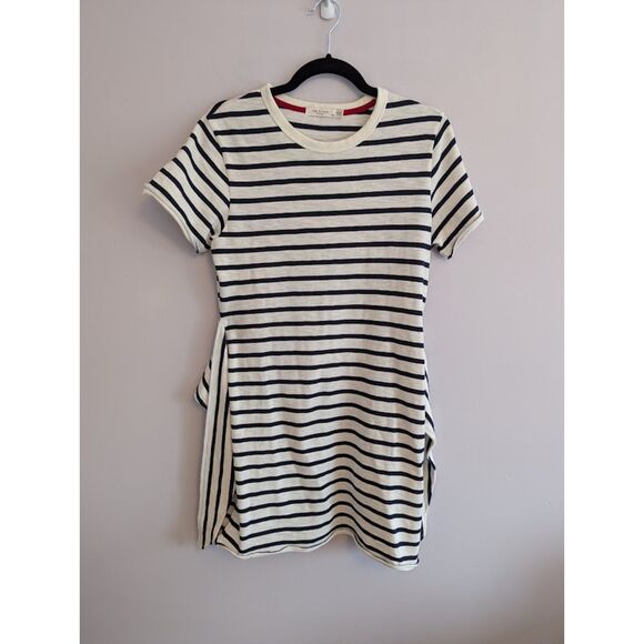 Rag & Bone Halsey Tie Dress Striped size Small - Picture 2 of 6